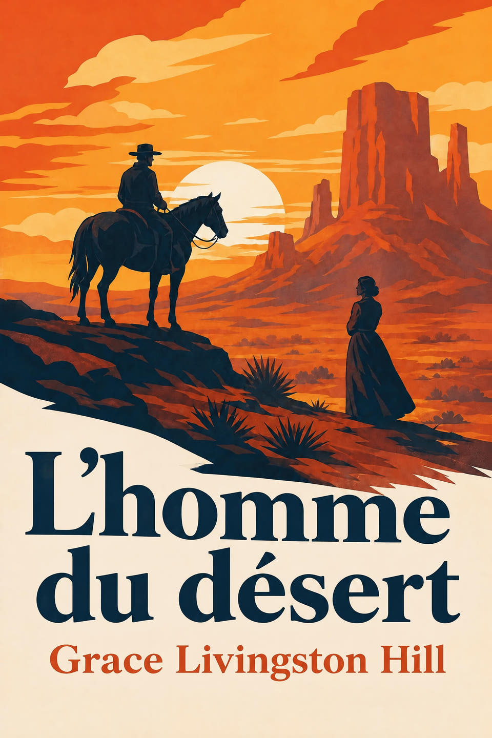 L’homme du désert by Grace Livingston Hill, the cover