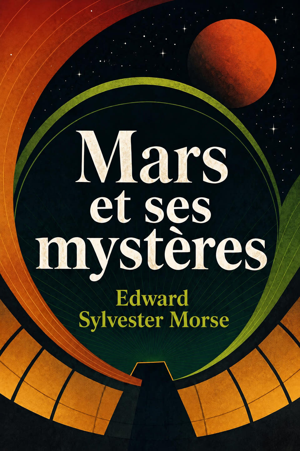 Mars et ses mystères by Edward Sylvester Morse, the cover