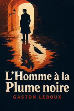 L’Homme à la Plume noire, the cover of this edition