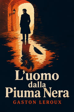 L’uomo dalla Piuma Nera, the cover of this edition