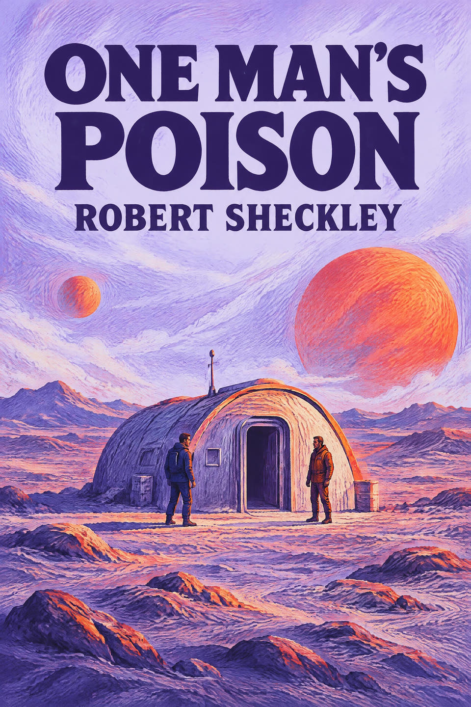 One Man’s Poison by Robert Sheckley, the cover