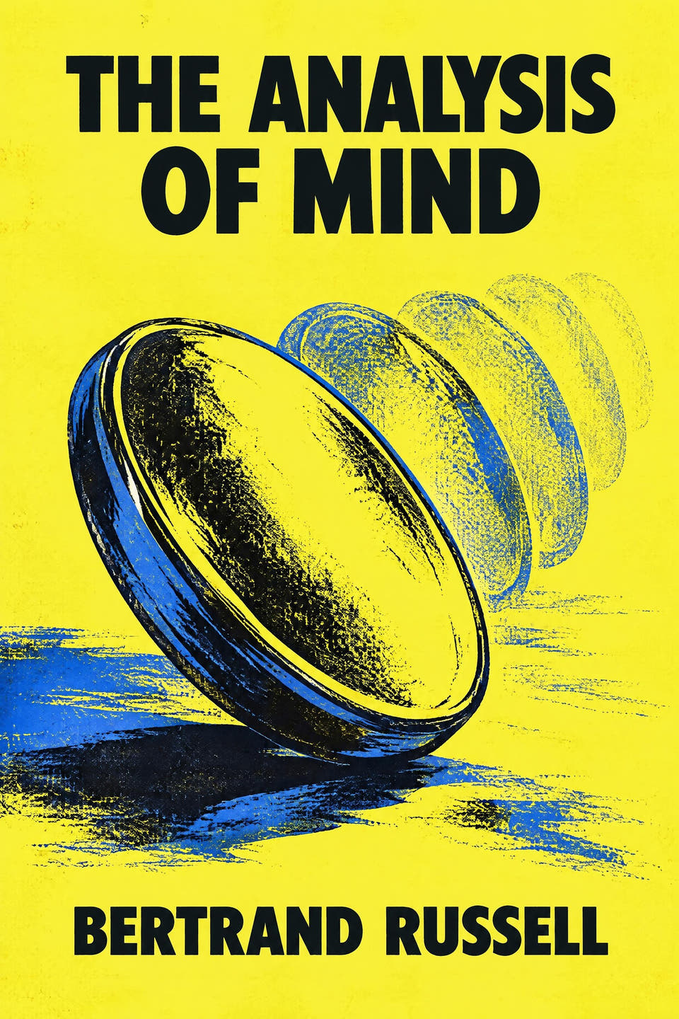 The Analysis of Mind by Bertrand Russell, the cover