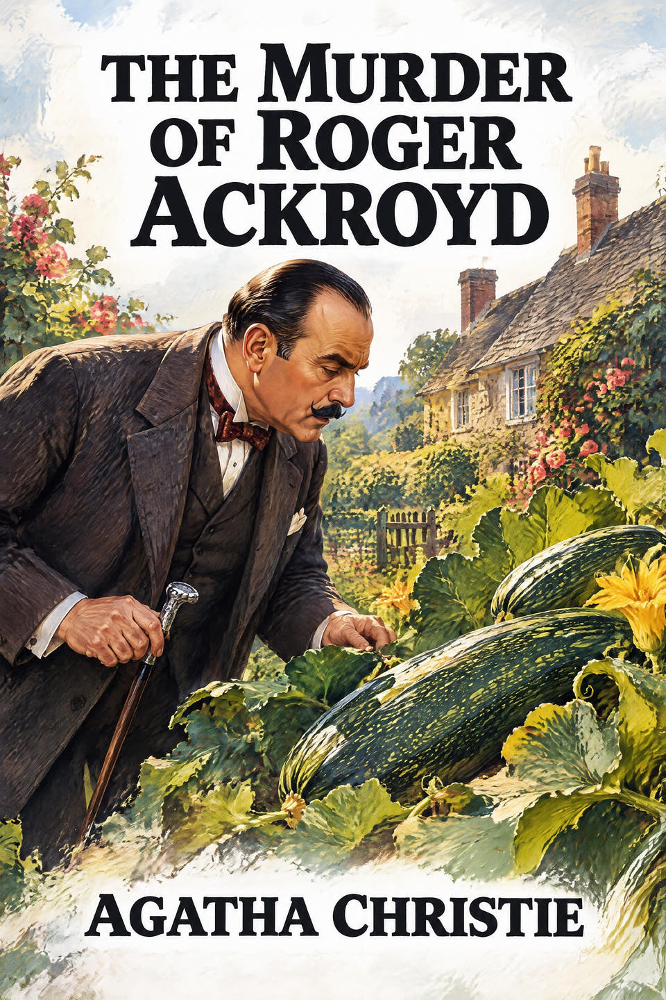 The Murder of Roger Ackroyd by Agatha Christie, the cover