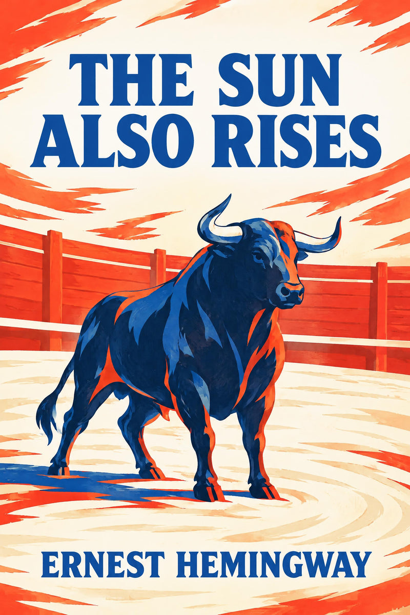 The Sun Also Rises — modern English translation, book cover