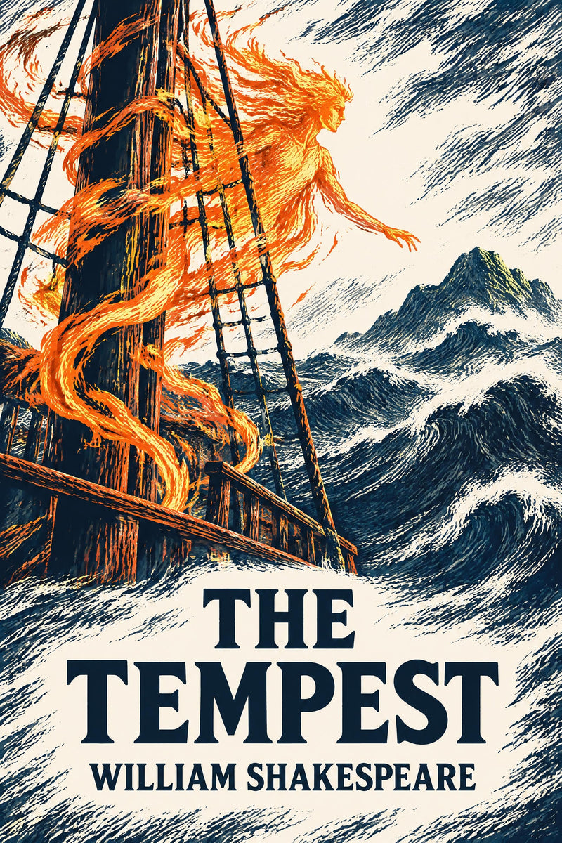 The Tempest — modern English translation, book cover