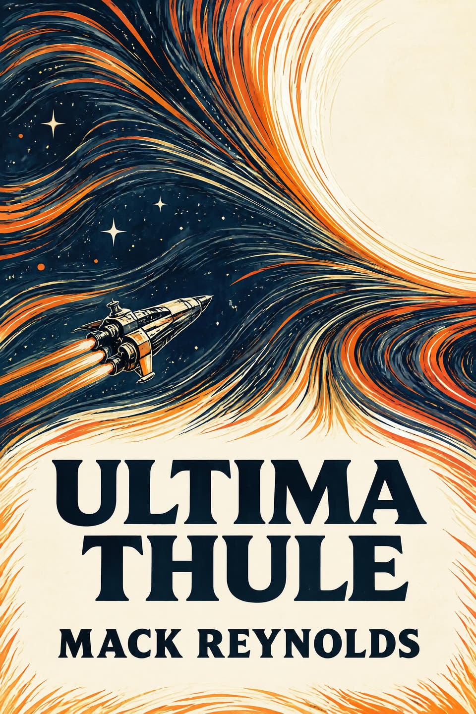 Ultima Thule by Mack Reynolds, the cover